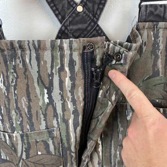 Walls overalls men's XL (40x29) camo blizzard Pruf vintage Hunting Insulated - Picture 4 of 13